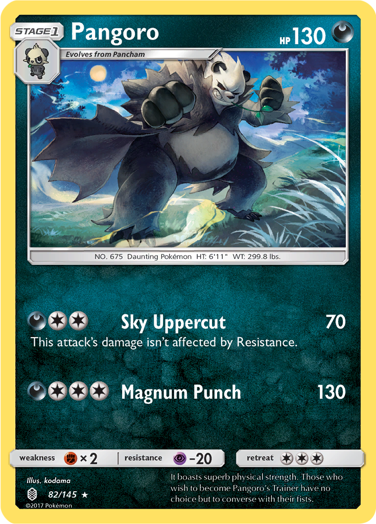 Pangoro (Reverse Holo)