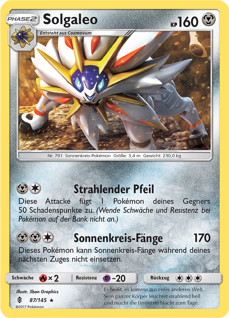 Solgaleo (Reverse Holo)