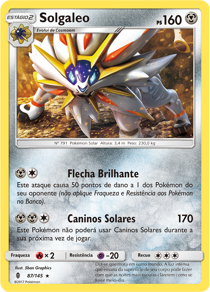 Solgaleo (Reverse Holo)
