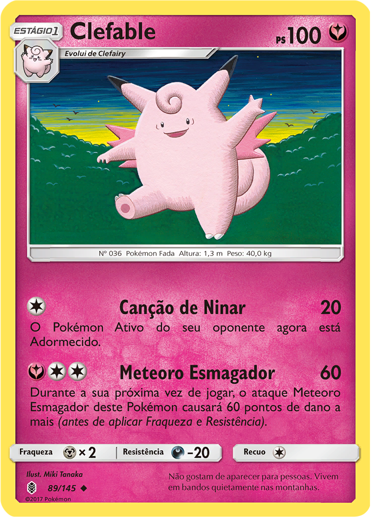 Clefable (Reverse Holo)