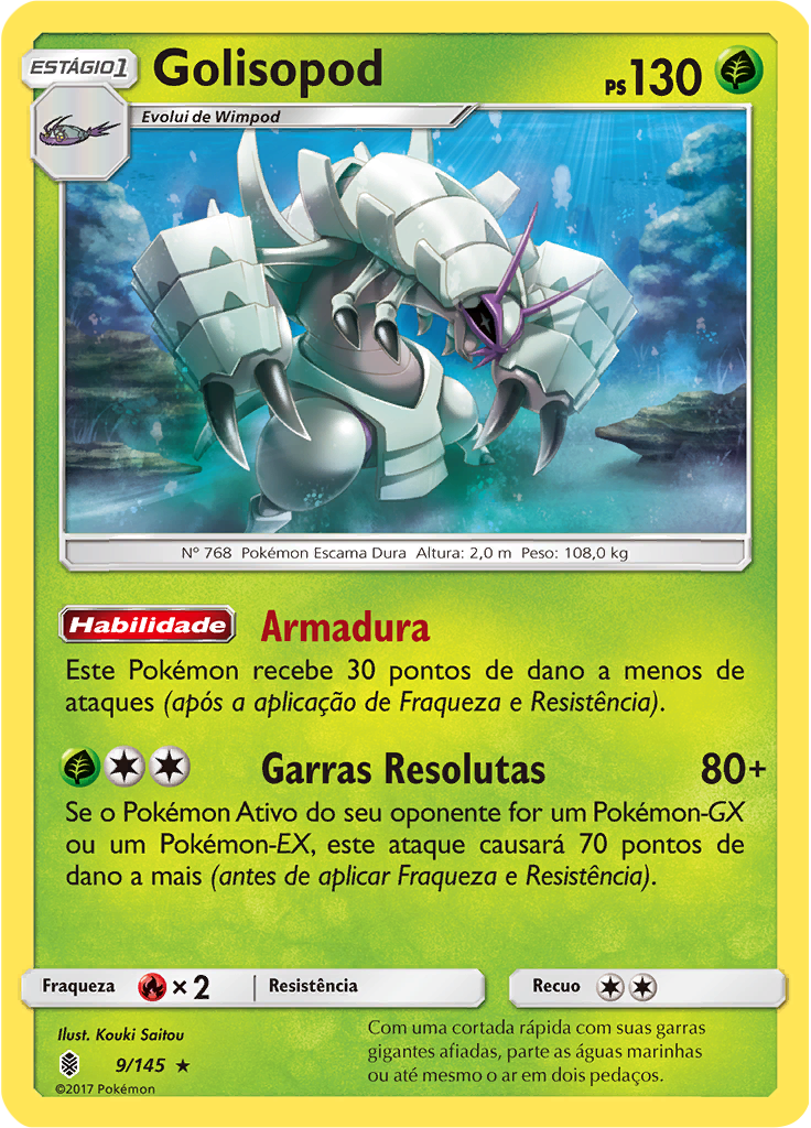 Golisopod (Reverse Holo)