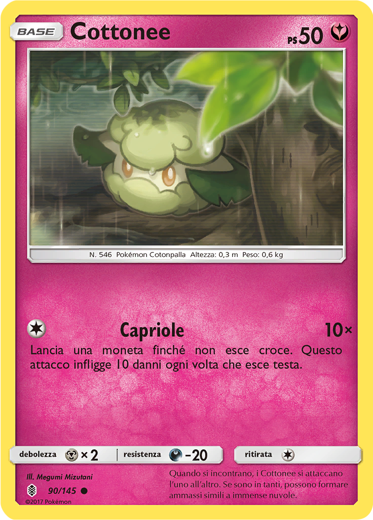 Cottonee (Reverse Holo)