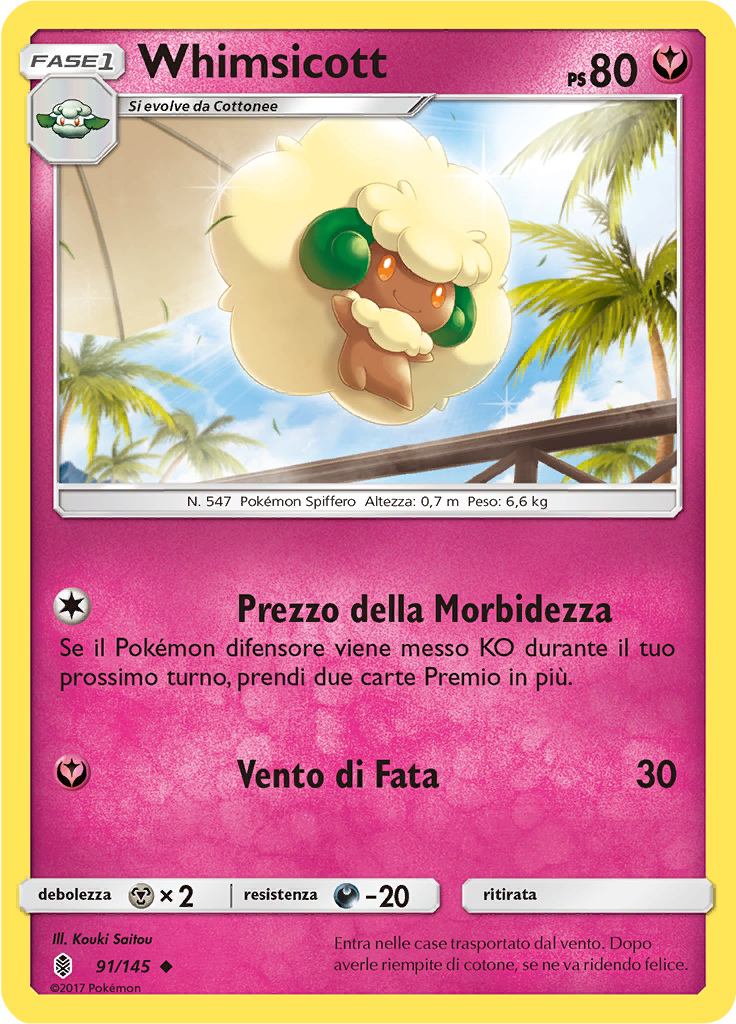 Whimsicott (Reverse Holo)