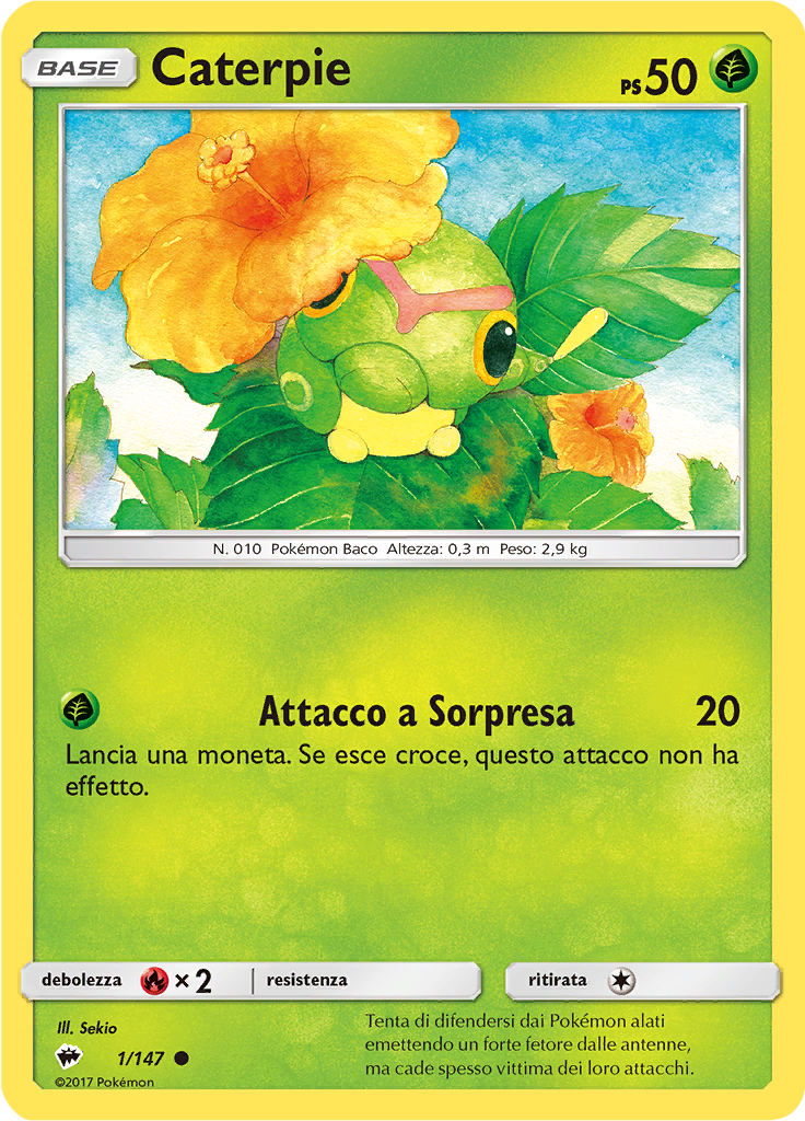 Caterpie (Reverse Holo)