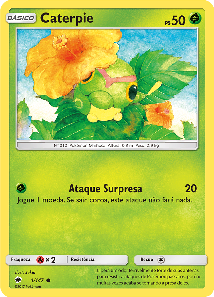 Caterpie (Reverse Holo)