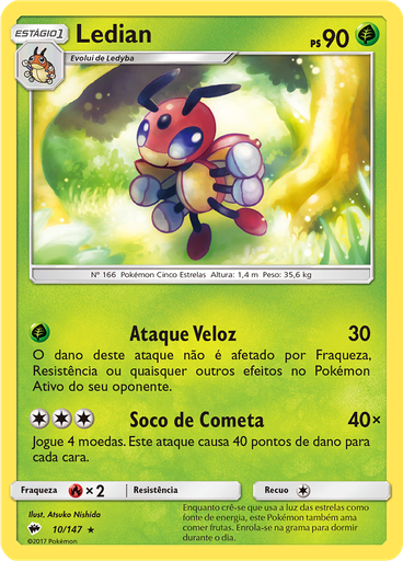 Ledian (Reverse Holo)