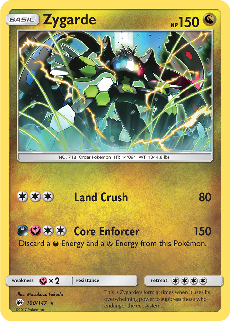 Zygarde (Reverse Holo)