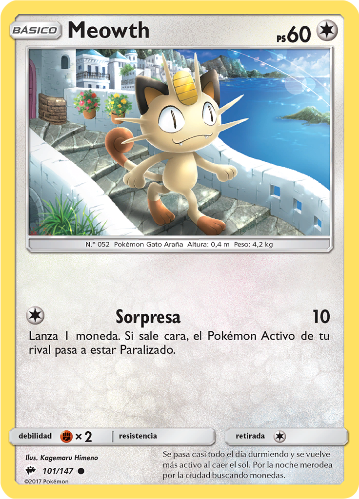 Meowth (Reverse Holo)