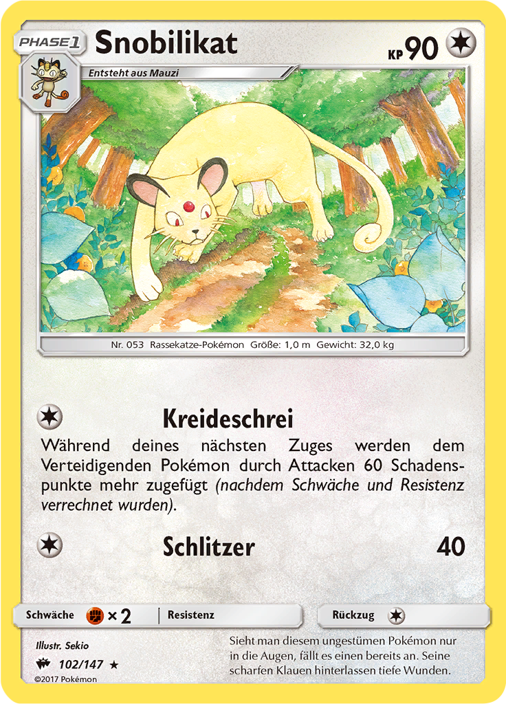 Snobilikat (Reverse Holo)