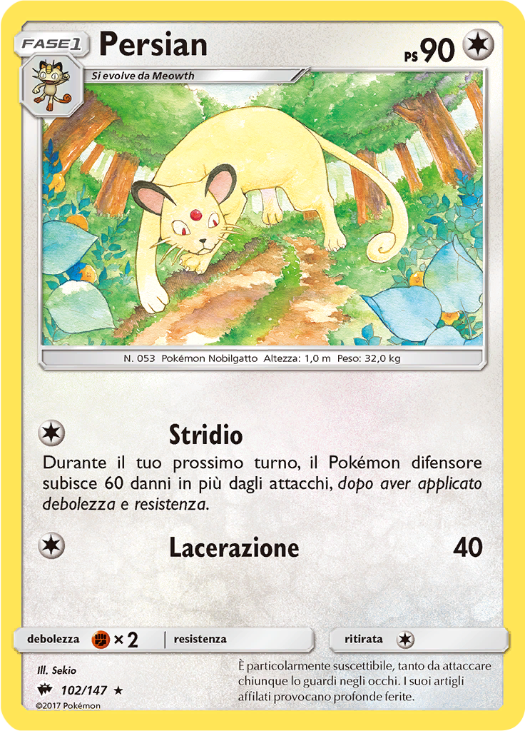 Persian (Reverse Holo)