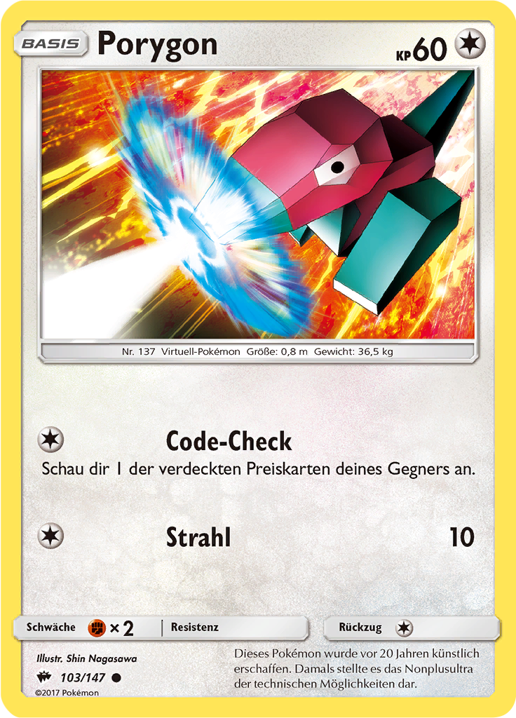 Porygon (Reverse Holo)