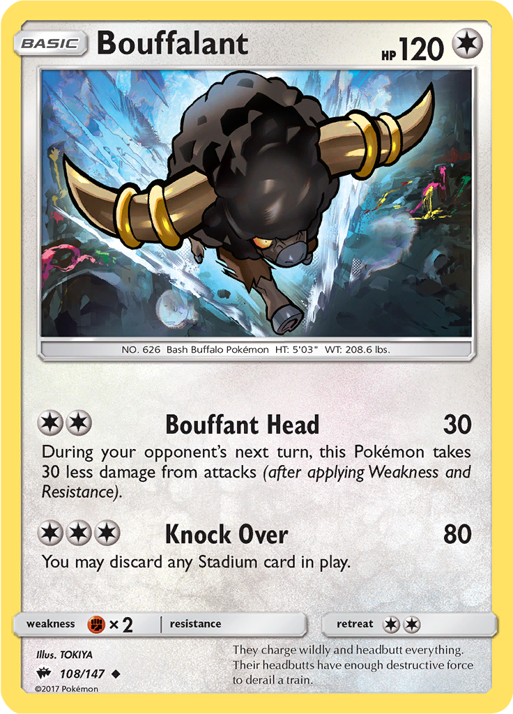 Bouffalant (Reverse Holo)