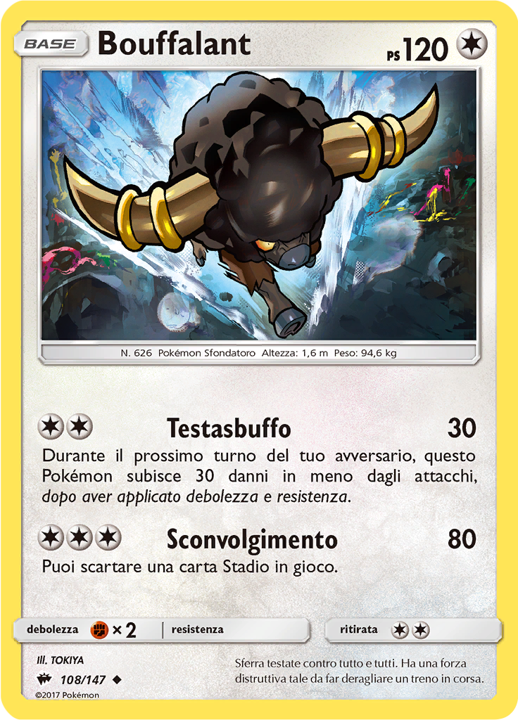 Bouffalant (Reverse Holo)
