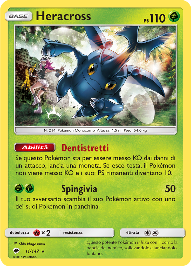 Heracross (Reverse Holo)