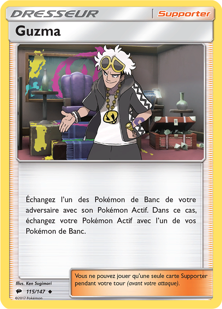 Guzma (Reverse Holo)