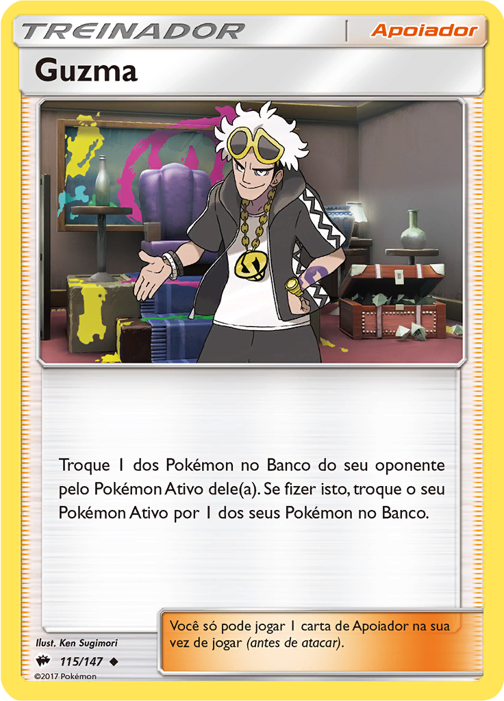 Guzma (Reverse Holo)