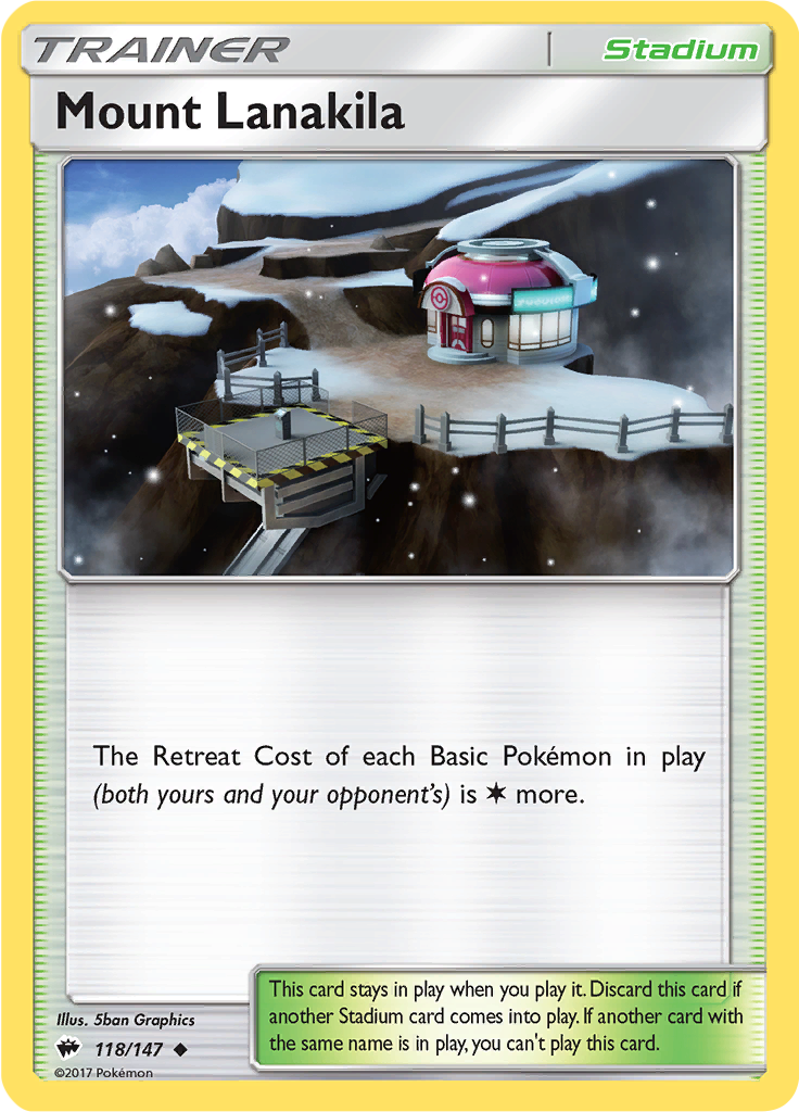 Mount Lanakila (Reverse Holo)