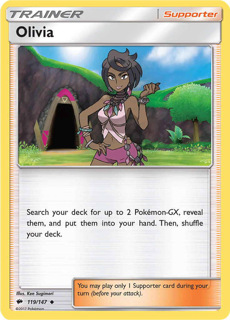Olivia (Reverse Holo)