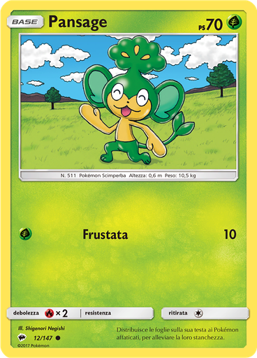 Pansage (Reverse Holo)