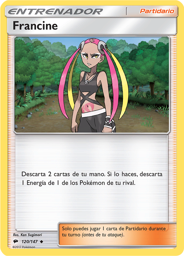 Francine (Reverse Holo)
