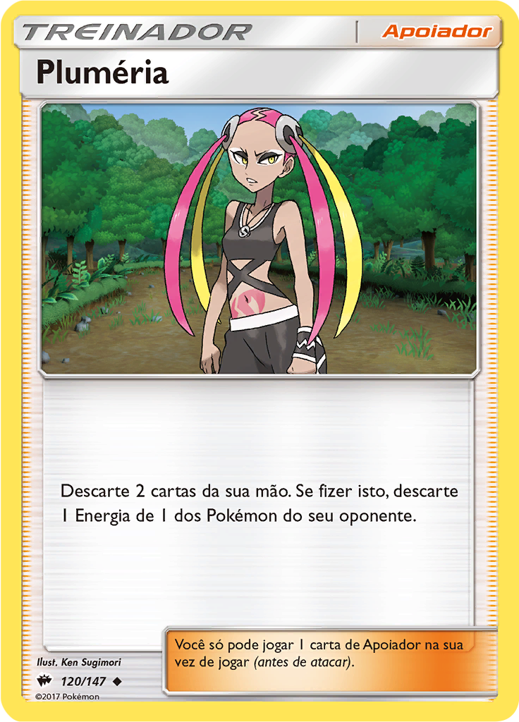 Pluméria (Reverse Holo)