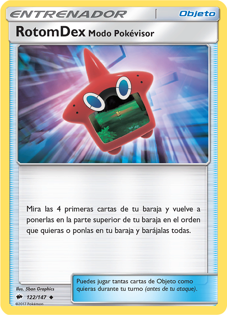 RotomDex Modo Pokévisor (Reverse Holo)