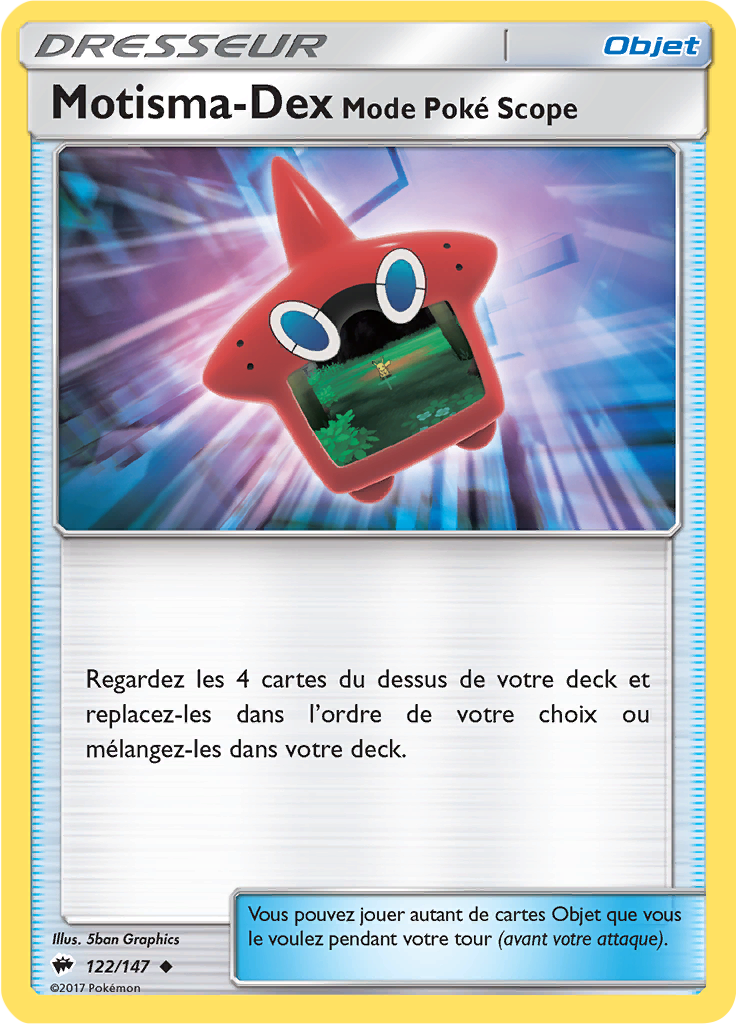 Motisma-Dex – Mode Poké Scope (Reverse Holo)