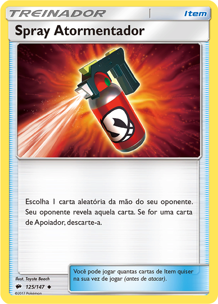 Spray Atormentador (Reverse Holo)