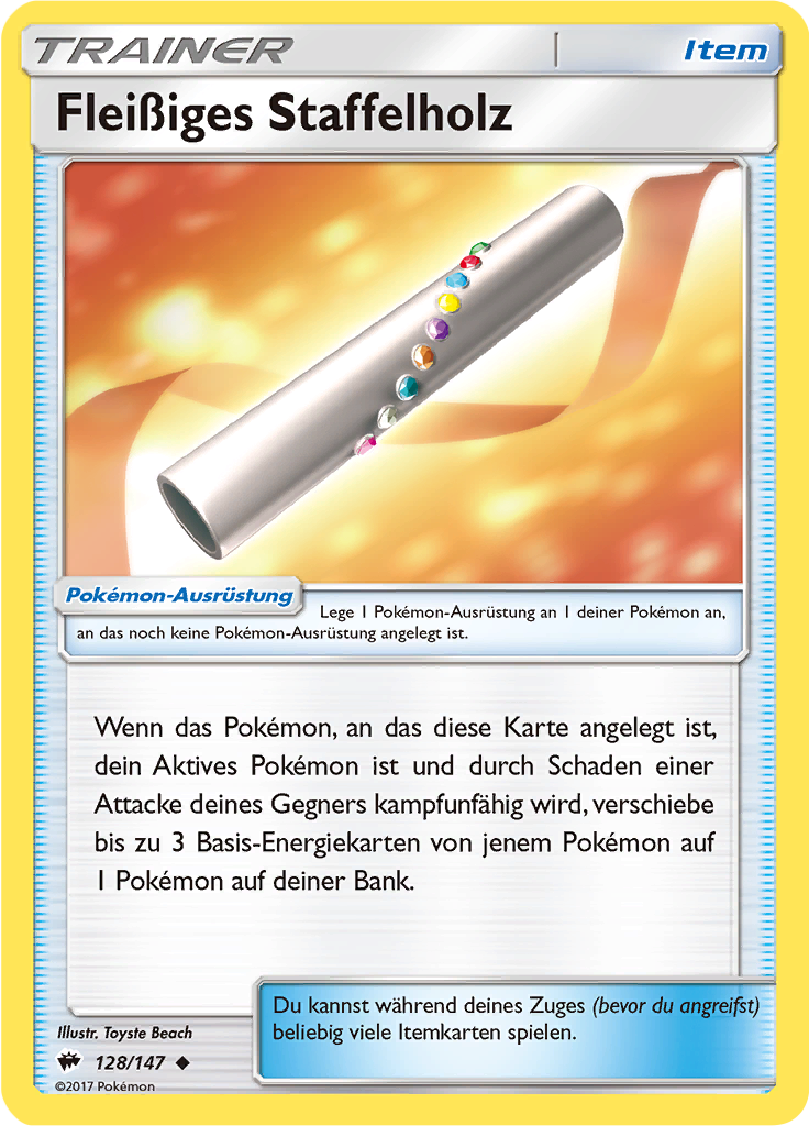 Fleißiges Staffelholz (Reverse Holo)