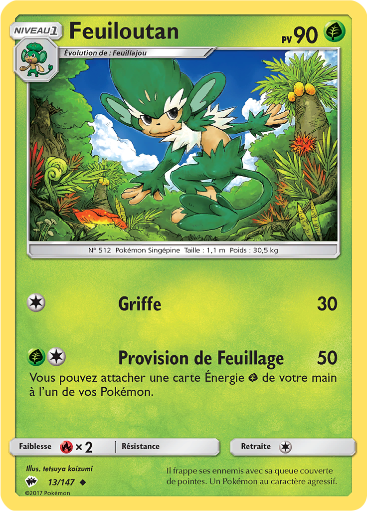Feuiloutan (Reverse Holo)