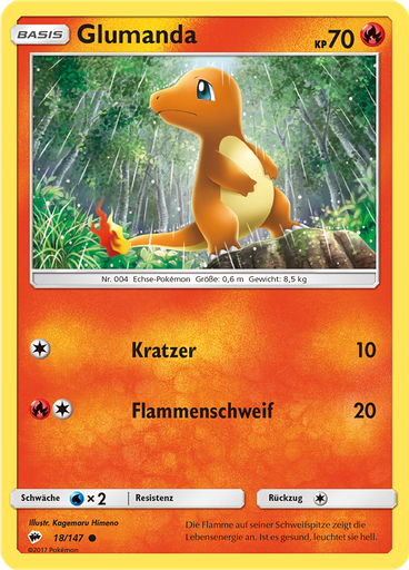 Glumanda (Reverse Holo)