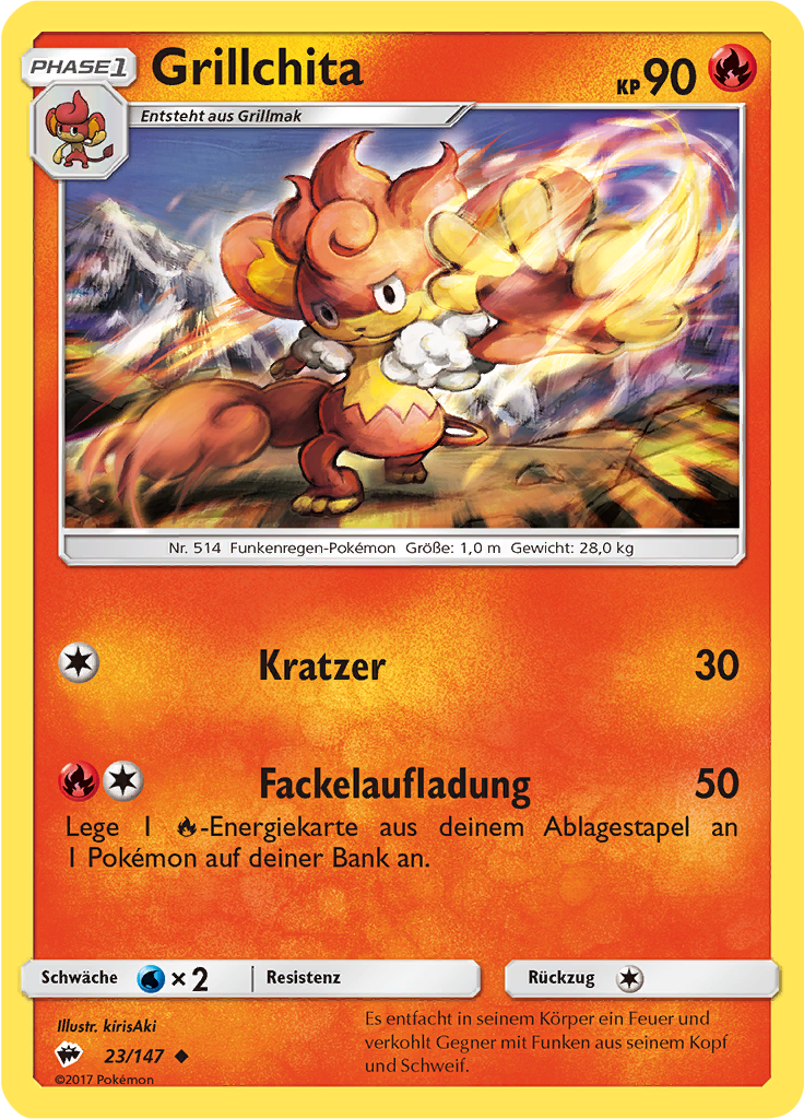 Grillchita (Reverse Holo)