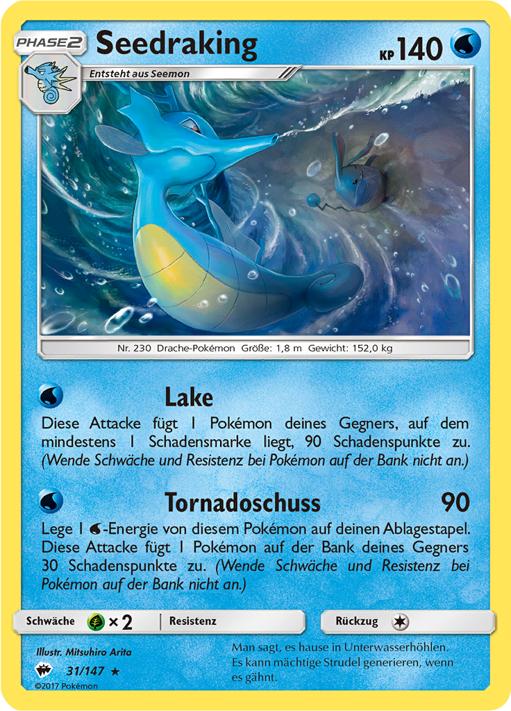 Seedraking (Reverse Holo)