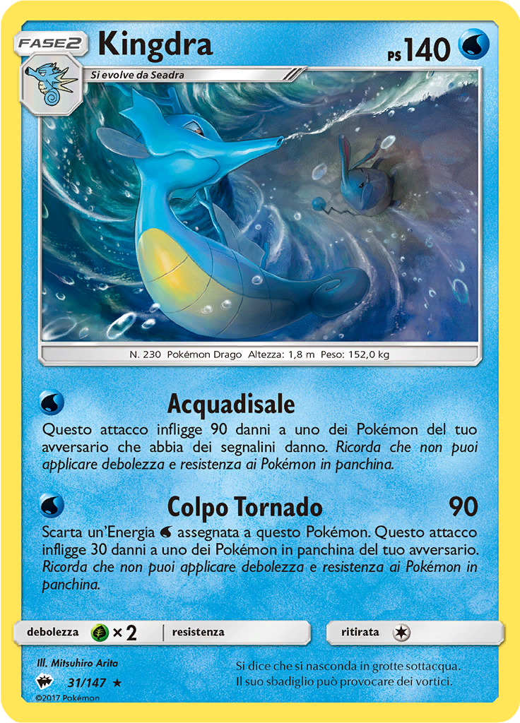 Kingdra (Reverse Holo)