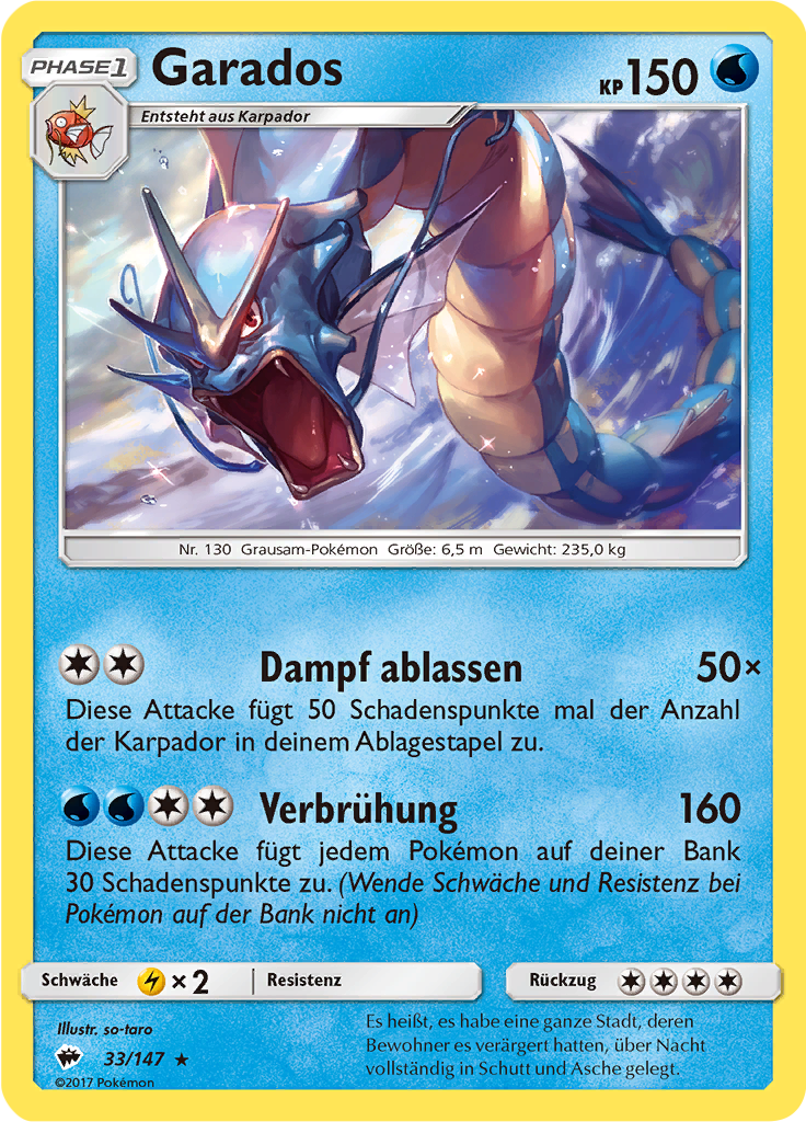 Garados (Reverse Holo)