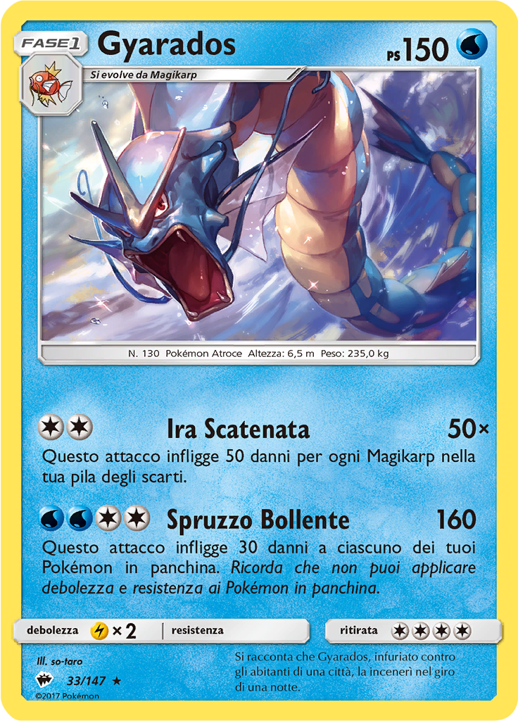 Gyarados (Reverse Holo)