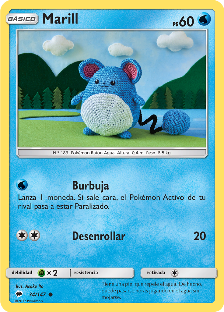 Marill (Reverse Holo)