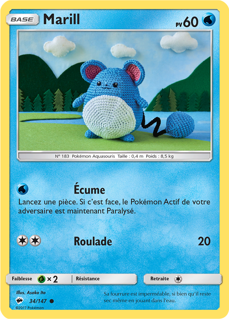 Marill (Reverse Holo)