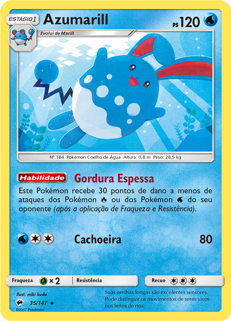 Azumarill (Reverse Holo)