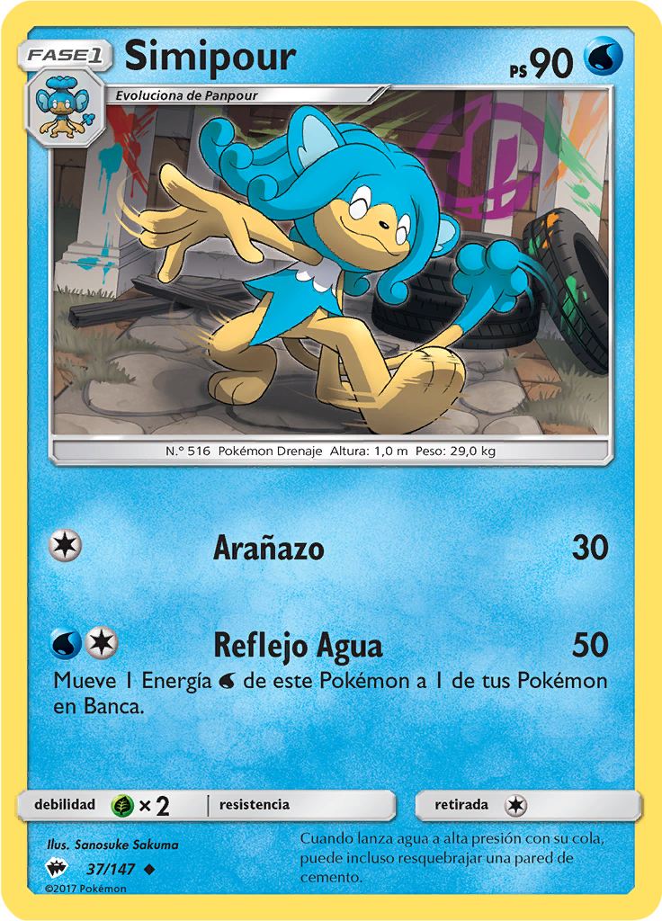 Simipour (Reverse Holo)