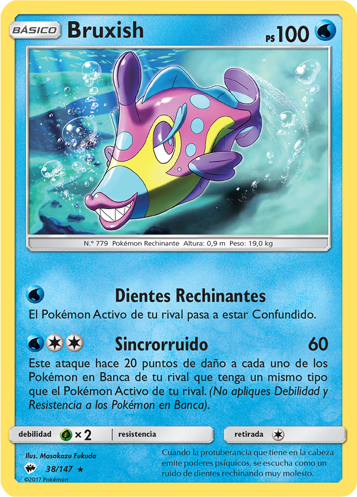 Bruxish (Reverse Holo)