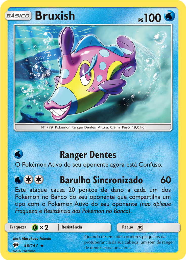 Bruxish (Reverse Holo)