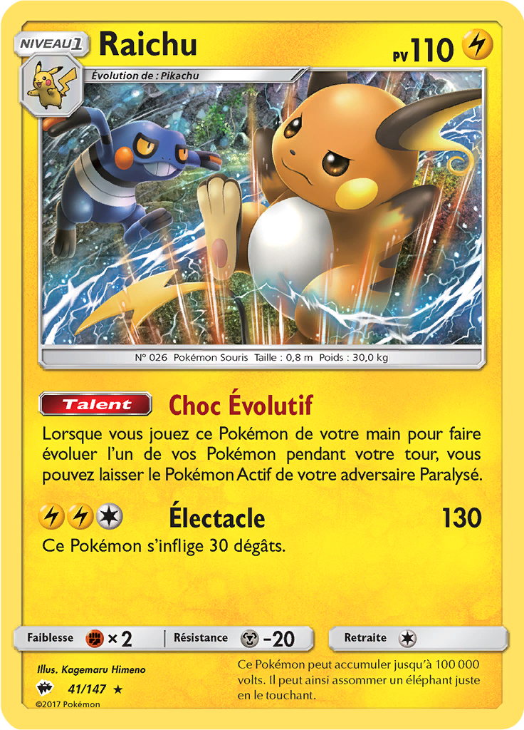Raichu (Reverse Holo)