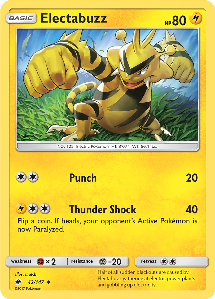 Electabuzz (Reverse Holo)