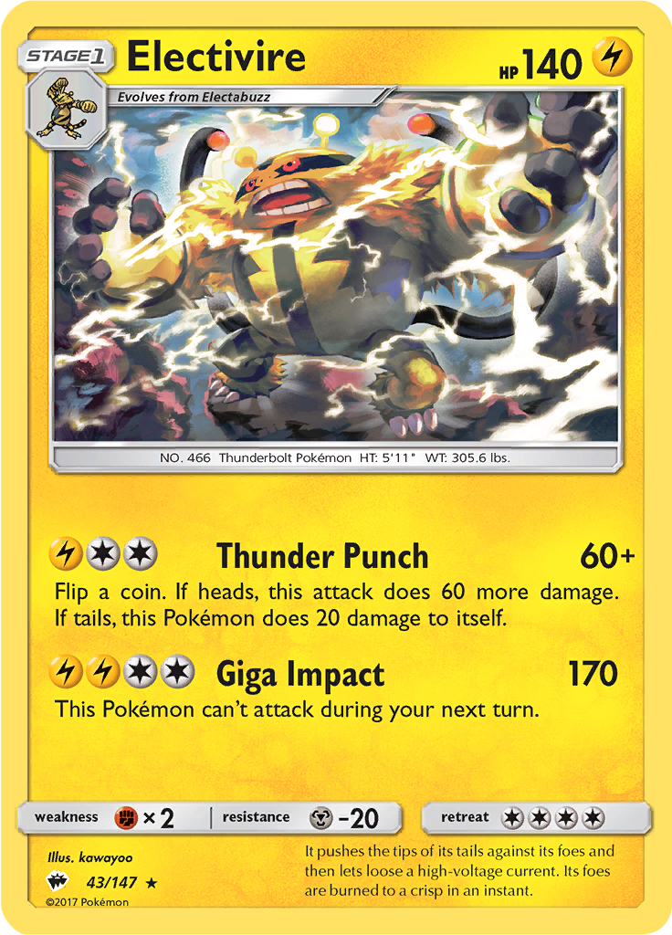 Electivire (Reverse Holo)