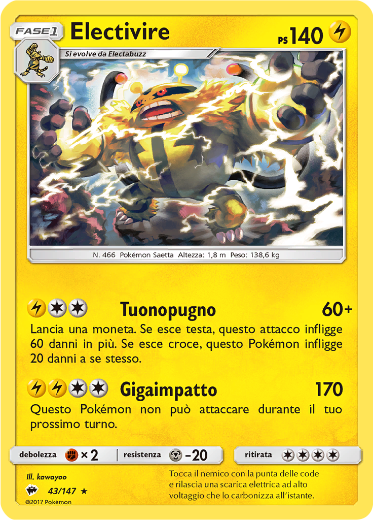 Electivire (Reverse Holo)