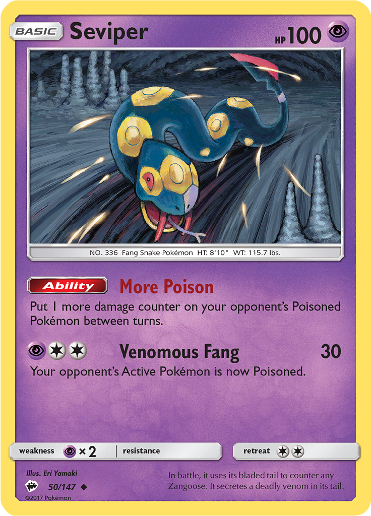 Seviper (Reverse Holo)