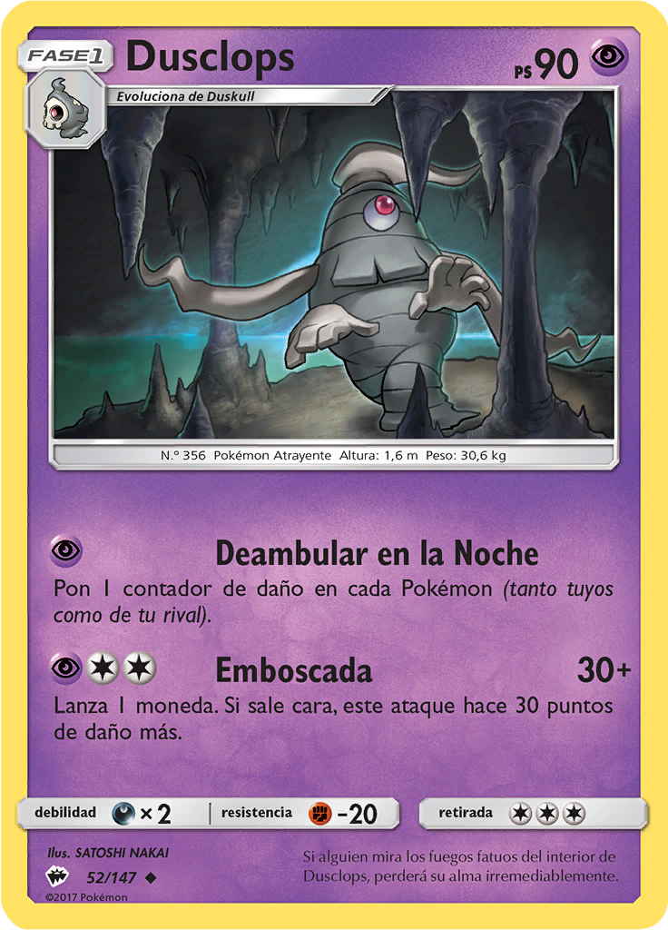 Dusclops (Reverse Holo)