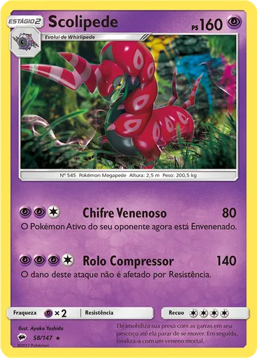 Scolipede (Reverse Holo)