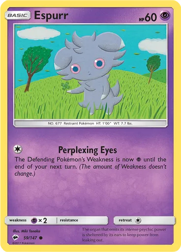 Espurr (Reverse Holo)